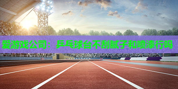 乒乓球台不刮腻子和喷漆行吗 乒乓球台不刮腻子和喷漆行吗